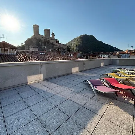 Lägenhet Superbe Terrasse 360 Foix